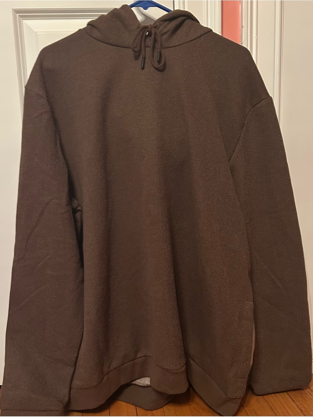 Men’s Cozy Brown Hooded Sweater - NWT